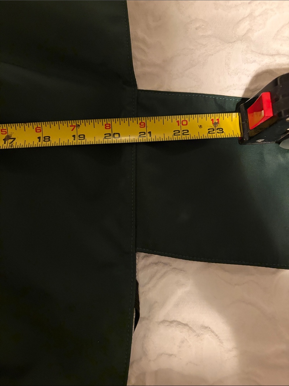 Green Roots Dog Coat O/S size with Letter Patch and Original Tags - Picture 9 of 11